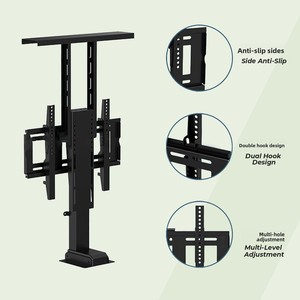 Support <span class=keywords><strong>TV</strong></span> vertical motorisé avec télécommande pour écrans de 45 à 75 pouces, VESA max 600 * 400 mm - Product Image 4