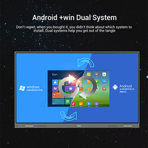 75 Inches All-in-One Interactive Flat Panel Display with Touch Screen Manufacturer's Interactive Whiteboard - Product Image 4