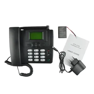 Telefone doméstico sem fio com cartão SIM GSM 900/1800MHz Conjunto de telefone fixo