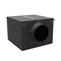 Ventilateur d'extraction d'air monté sur conduit de 1500 m³/h pour l'aération intérieure des usines industrielles