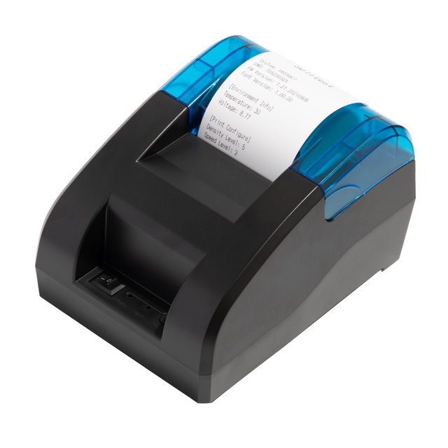 Pos Printer 58mm Easy Operation 58mm Pos Thermal Receipt Printer for Multiple Fields