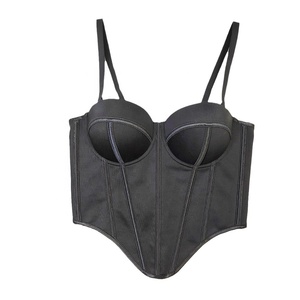 Nuevo Sujetador Sin Tirantes con Efecto Escarchado, Corsé Moldeador con Varillas, Lencería Sexy para Mujer, Corsé Estilo Corte - Product Image 5
