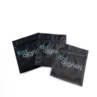 Petit sac à fermeture éclair thermoscellable réutilisable en plastique PET et aluminium, mini pochette, sachet pour compléments alimentaires, vitamines, comprimés, médicaments, emballage