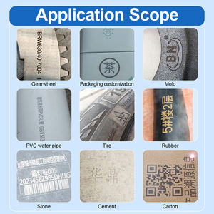 20W/30W/50W BMP DXF HPGL <span class=keywords><strong>JPEG</strong></span> PLT便携式手持式光纤激光打标机，带桌面升降支架 - Product Image 3