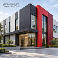 Panneau en aluminium massif à grain de pierre 4 mm 1500x3000 mm, résistant au feu et durable, idéal pour les panneaux publicitaires - Prix usine