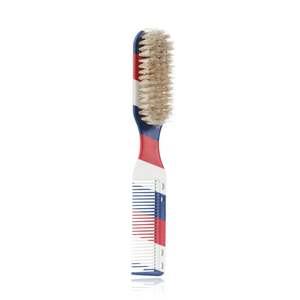 Beschichtung Benutzer definiertes Logo <span class=keywords><strong>Barber</strong></span> Pole Pattern Doppelseitiger Hals reiniger Duster <span class=keywords><strong>Barber</strong></span> Fade <span class=keywords><strong>Brush</strong></span> Fade Bart bürsten - Product Image 6