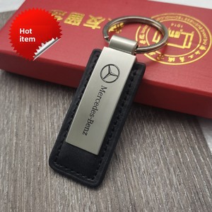 Llavero de <span class=keywords><strong>Metal</strong></span> para Coche, de Cuero PU, con Logotipo Personalizado Grabado con Láser, Venta Caliente Transfronteriza - Product Image 3