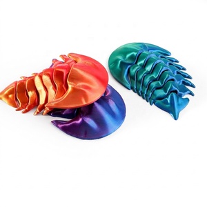 Feeron Juguete Antiestrés de Trilobites Impreso en 3D, Modelo Articulado de Criatura Antigua, Multicolor, Adorno de Escritorio para Aliviar el Estrés - Product Image 1