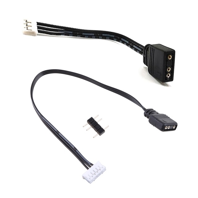 Fan Controller Adapter Cable 5V 3 pin To 4 pin/ 6 pin Converter 5V ARGB