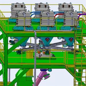 Directo de fábrica, nuevo sistema de pesaje automático para planta de fabricación, procesamiento de plástico de caucho, alta productividad Paxton 380V - Product Image 4