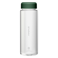 Bouteille d'eau en plastique PP givré avec logo personnalisé, gobelet de sport portable, cadeau promotionnel, vente en gros