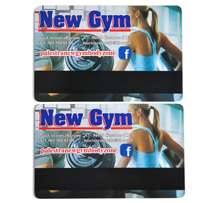 Carta di codice a barre di appartenenza personalizzata <span class=keywords><strong>palestra</strong></span> economica (1k Chip EM4305) con NFC & RFID interfacce materiale PVC frequenza 13.56MHz - Product Image 6
