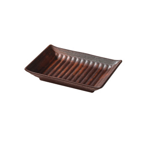 Rectangular <b>Melamine</b> Steak <b>Plate</b> A5 Material Commercial Use Restaurant Serving Tray - Product Image 2