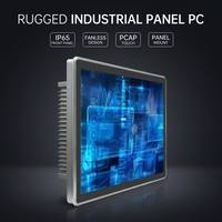 Panel PC Industrial YCT de 12.1~21.5 Pulgadas, Pantalla Táctil Capacitiva Sin Ventilador, Todo en Uno, IP65, 4COM, 2LAN, J1900, I3, I5, I7, Win10, Linux