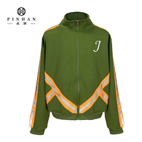 Ensemble veste et pantalon de sport à rayures réfléchissantes pour homme Vêtements de sport respirants en polyester et coton mélangés pour la course à pied Jogging Entraînement