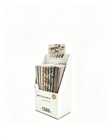Boîte de présentation PDQ en carton ondulé écologique, imperméable et imprimée sur mesure, plateau PDQ robuste pour comptoir de vente au détail