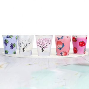 Vaso de Soju Personalizado al por Mayor con Diseño de Árbol de Sakura, Flores Mágicas Japonesas y Coreanas que Cambian de Color - Product Image 5