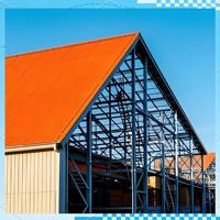 Edificios Modernos de Estructura de Acero Prefabricada, Almacenes, Talleres y Garajes de Estructura de Acero Prefabricada