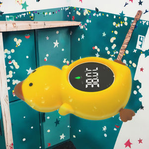 Termômetro de Banho Flutuante em Forma de Pato HY, Novo Indicador <span class=keywords><strong>Digital</strong></span> de Temperatura da Água com Luz RGB, Seguro para o Banho do Bebê - Product Image 3