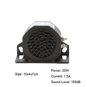 Sirène <span class=keywords><strong>de</strong></span> secours 12-48V 110db, bip <span class=keywords><strong>sonore</strong></span>, <span class=keywords><strong>avertisseur</strong></span> <span class=keywords><strong>sonore</strong></span>, klaxon d'alarme, rappel <span class=keywords><strong>de</strong></span> marche arrière pour voiture, <span class=keywords><strong>camion</strong></span>, klaxon <span class=keywords><strong>de</strong></span> véhicule noir - Product Image 2