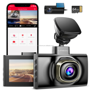 Cámara de Coche Doble LINGDU LD02 <span class=keywords><strong>Lite</strong></span> 4K+1080P con Pantalla IPS de 3 Pulgadas, WIFI 5G Integrado, GPS y Control por Voz - Product Image 1