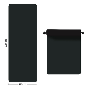 Thảm tập Yoga cao su tự nhiên + PU thiết kế tùy chỉnh, bền, chống trơn trượt - Product Image 4