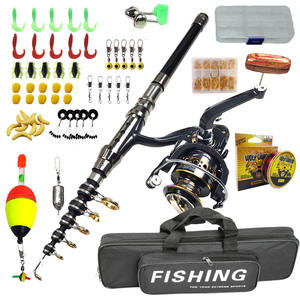 Juego de equipo de caña de pescar de mar de Sección 6/7/8/9/10 de carbono, fundición a larga distancia, cañas giratorias de acción media, carpa, lubina - Product Image 4