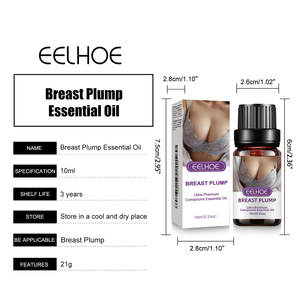 Sérum et crème pour l'augmentation mammaire à l'huile de rose, soin de massage pour l'augmentation des fesses et la croissance de la poitrine, huile essentielle pour raffermir et repulper la poitrine - Product Image 6