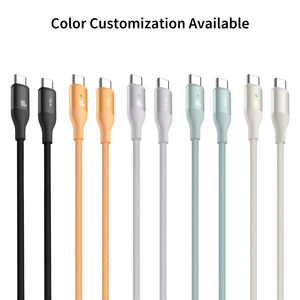 <span class=keywords><strong>C</strong></span>âble de charge rapide Type <span class=keywords><strong>C</strong></span> à arrêt automatique, design carré esthétique, protection de la batterie pour iPhone, Samsung, ordinateurs portables - Product Image 3