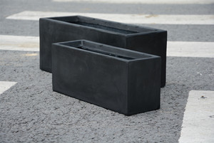 Outdoor Customized Color <strong>Rectangular</strong> Fiberglass Planter Box Large Europe Customized Garden Decoration Eco-Friendly <strong>Flower</strong> <strong>Pots</strong> - Product Image 3