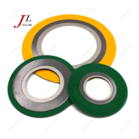 Joint spiralé ASEM B16.20, joint spiralé FG/CS RF, joint d'étanchéité à anneau intérieur et extérieur, joint de bride métallique en acier