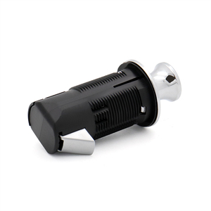 Nhựa màu đen Pop-out Knob đẩy để đóng chốt RV Caravan Camper Trailer Marine thuyền cửa tủ đẩy nút bắt khóa - Product Image 5