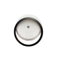 12V Deckenleuchte mit Schalter für Wohnmobil/Camper/Auto/Anhänger/Boot 140mm Durchmesser 3 Farbmodi Dimmbar