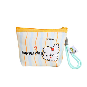 Mini Coin Purse Card Holder Sanitary Napkin Storage Bag Travel Multi Purpose Storage Bag Unisex Yellow Puppy Pink Kitten - Product Image 3