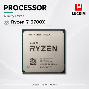 Procesador de CPU para Escritorio R7-5700X de 8 Núcleos y 16 Subprocesos, 3.4-4.6GHz, 32MB, AM4, 65W, R7-5700X - Product Image 1