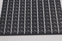 Manufacturer OEM High Density FR-4 PCB 100-Up Panel Black Solder Mask Custom Electronic Circuit Board 1-5 oz Copper 0.6-3.0mm