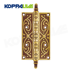 Charnières de porte en bois, rouleau réglable de luxe européen, 4 pouces, 5 pouces en laiton brossé, roulement à billes, charnières de armoire - Product Image 6