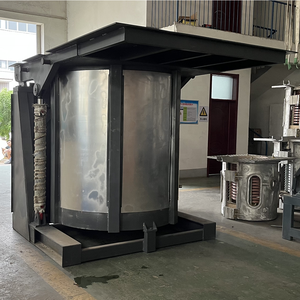 Horno de Fundición de Aluminio para Fundir <span class=keywords><strong>Chatarra</strong></span> de Aluminio, Horno de Fundición por Inducción, <span class=keywords><strong>Precio</strong></span> Competitivo Directo de Fábrica - Product Image 2