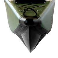 Nouveau design Sports nautiques Portable pliable point de chute Kayak gonflable bateau de pêche deux personnes aviron canoë Kayak