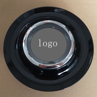Capuchons de moyeu de roue flottants en ABS chromé de haute qualité avec logo personnalisé, adaptés aux voitures de luxe Chevy BUICK Cadillac Chrysler