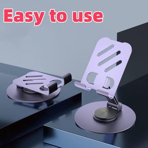 Support de téléphone de bureau rotatif à 360 degrés en métal, support flexible réglable et stable, support universel pour smartphone - Product Image 2
