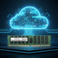 Original SEC Server RAM DDR4 ECC Registered 2666MHz 16GB 32GB 64GB Capacity PC4-2666V RDIMM Memory Module for Server Workstation