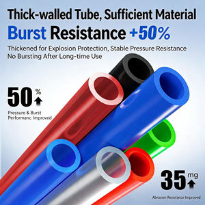 Tuyau d'air pneumatique en polyuréthane industriel <span class=keywords><strong>de</strong></span> haute qualité CE, disponible en tailles 4 mm et 16 mm, tube PU - Product Image 2