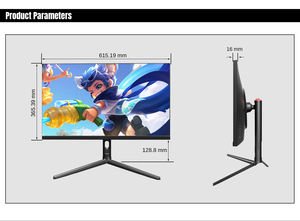 Moniteur de jeu rapide IPS 27 pouces 1K 75Hz 180Hz 240Hz, 2K 75Hz 240Hz, <span class=keywords><strong>4K</strong></span> 75Hz 144Hz, 1 ms, 100 % sRGB HDR400, écran LED pour PC, écran LCD pour <span class=keywords><strong>ordinateur</strong></span> - Product Image 6