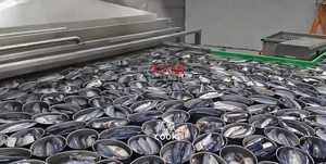 中国製の高品質自動ツナ・イワシ魚加工機・缶詰魚製造ライン - Product Image 5