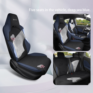 Custom Suede Car <strong>Seat</strong> <strong>Covers</strong> for BYD ATTO 1 Seagull Dolphin <strong>Mini</strong> All Season Breathable Ventilated <strong>Seat</strong> Cushion Pads - Product Image 3