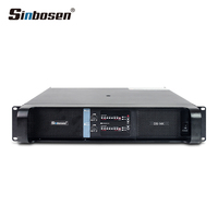 Sinbosen DS-14K 2 canaux 4000w équipement de sonorisation haut-parleur amplificateur de puissance de caisson de basses professionnel