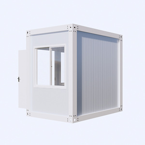 Casa Prefabricada, Caseta de Vigilancia, Cuarto de Equipos, Casas de Cristal, Diseño Contemporáneo, Panel Sándwich, Casa Contenedor Prefabricada - Product Image 4