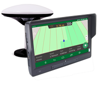 El mejor navegador GPS para tractor agrícola, equipo de sistema de guía agrícola portátil con GPS de pantalla táctil para agricultura