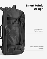Unisex Fashion Polyester Light Weight Large Capacity Water-Proof Backpack Zipper Closure Travel Laptop Carry-on Bag Business